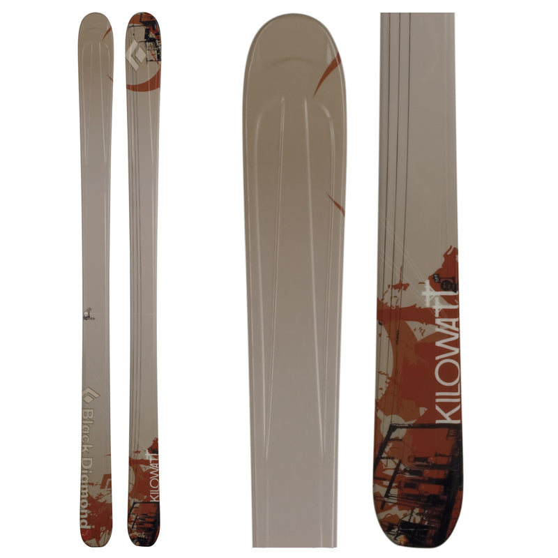 Black Diamond Kilowatt Skis 2009
