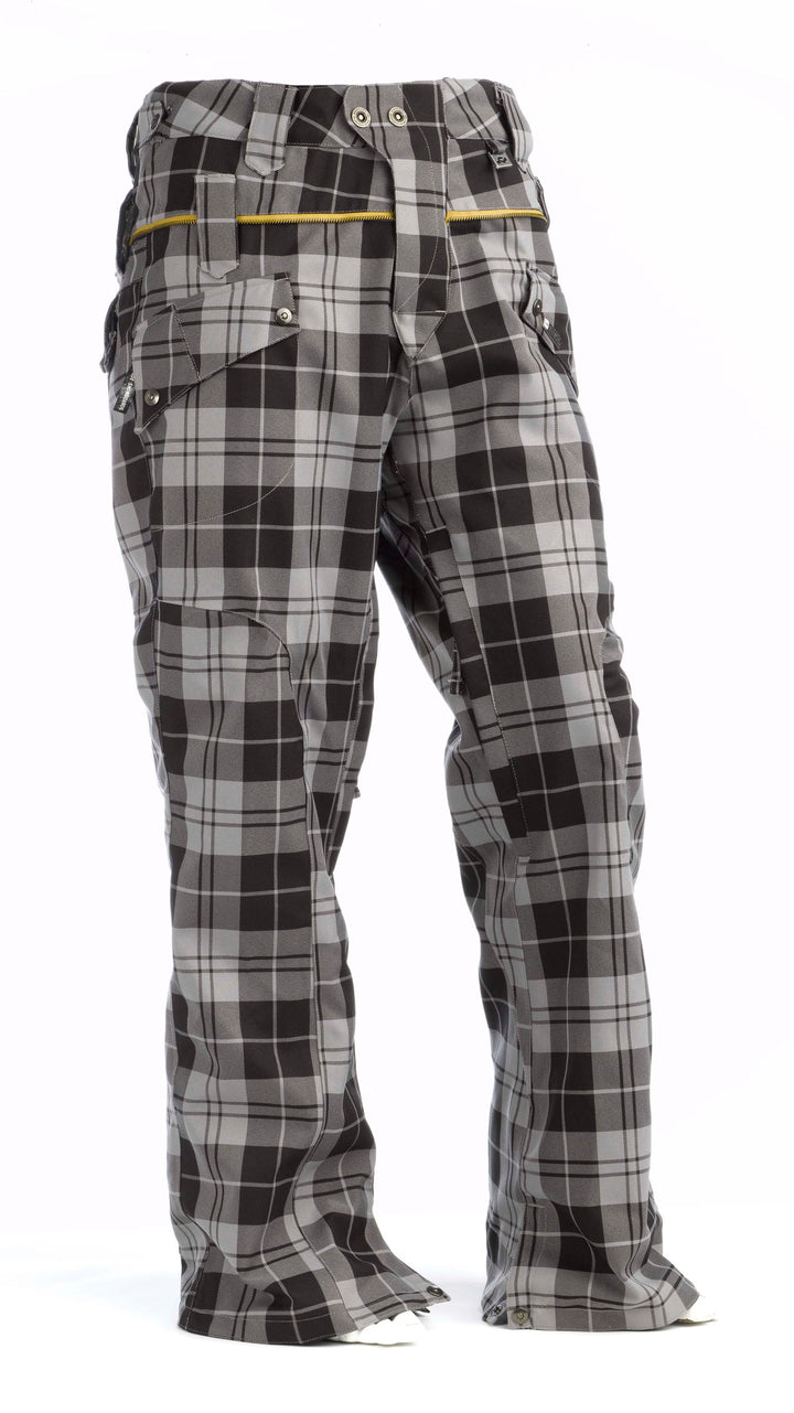 Ride Leavenworth Vented Pant Gray Plaid