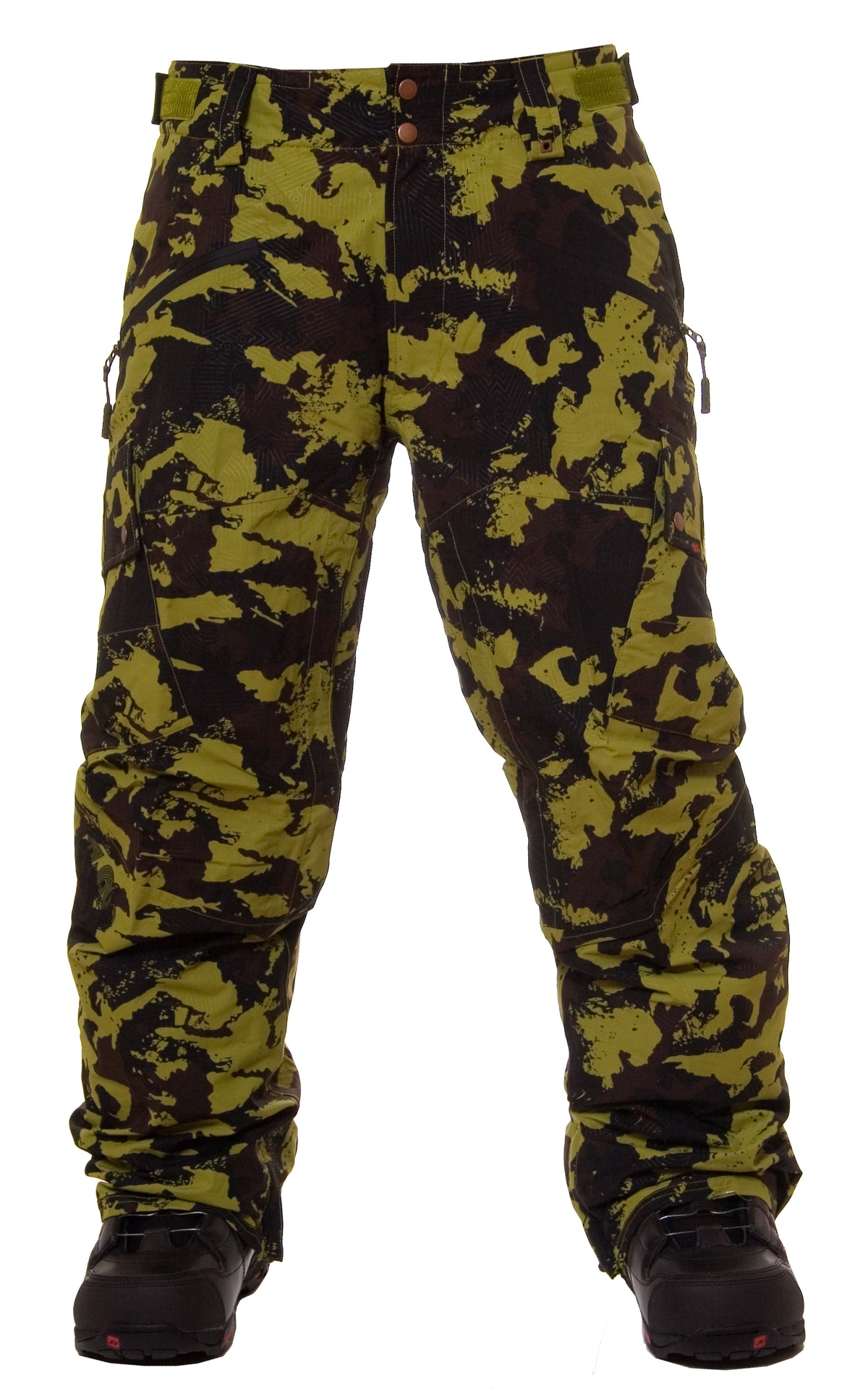 Vans UY GORE-TEX® 2L Pant Garden Salad Green Blow Up Print