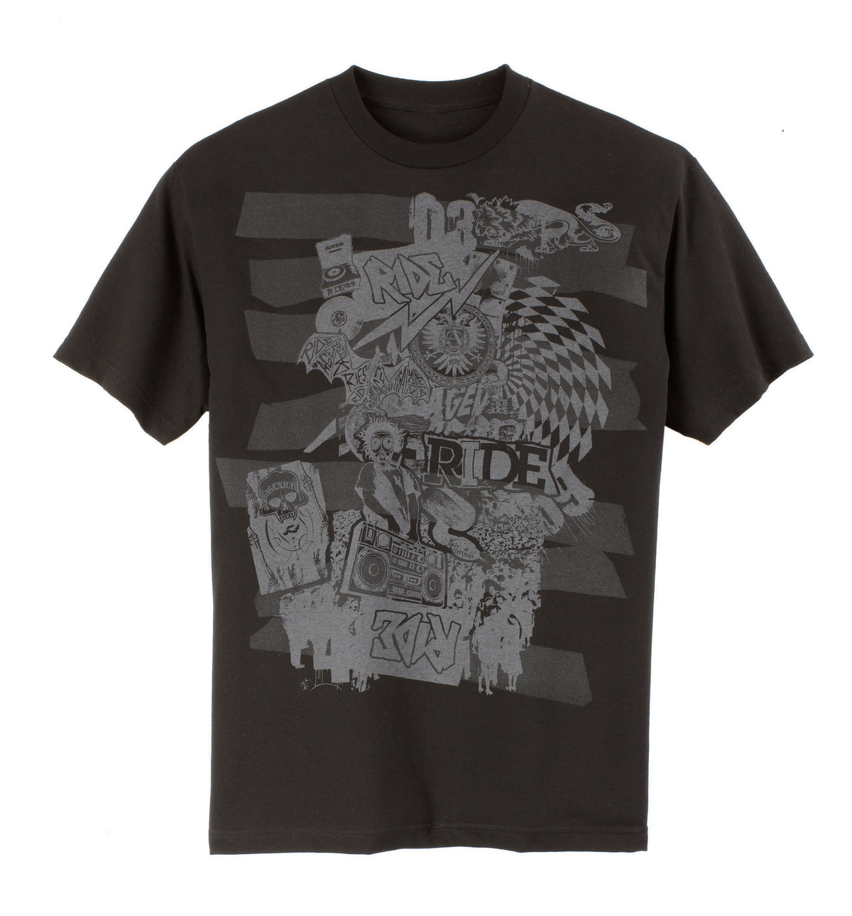 Ride Agenda Tee Black