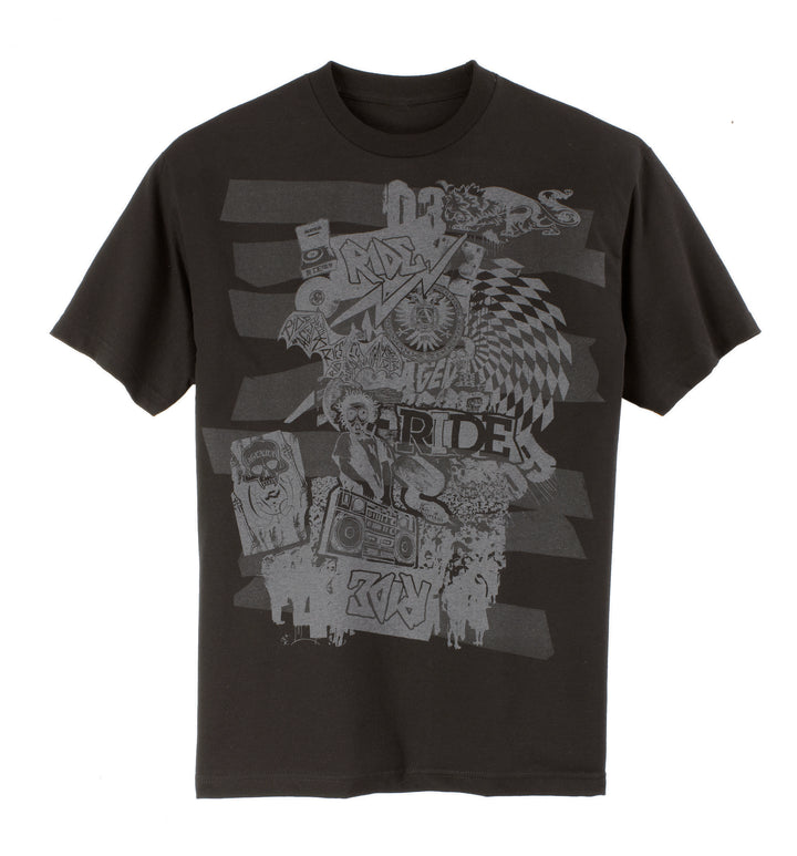 Ride Agenda Tee Black