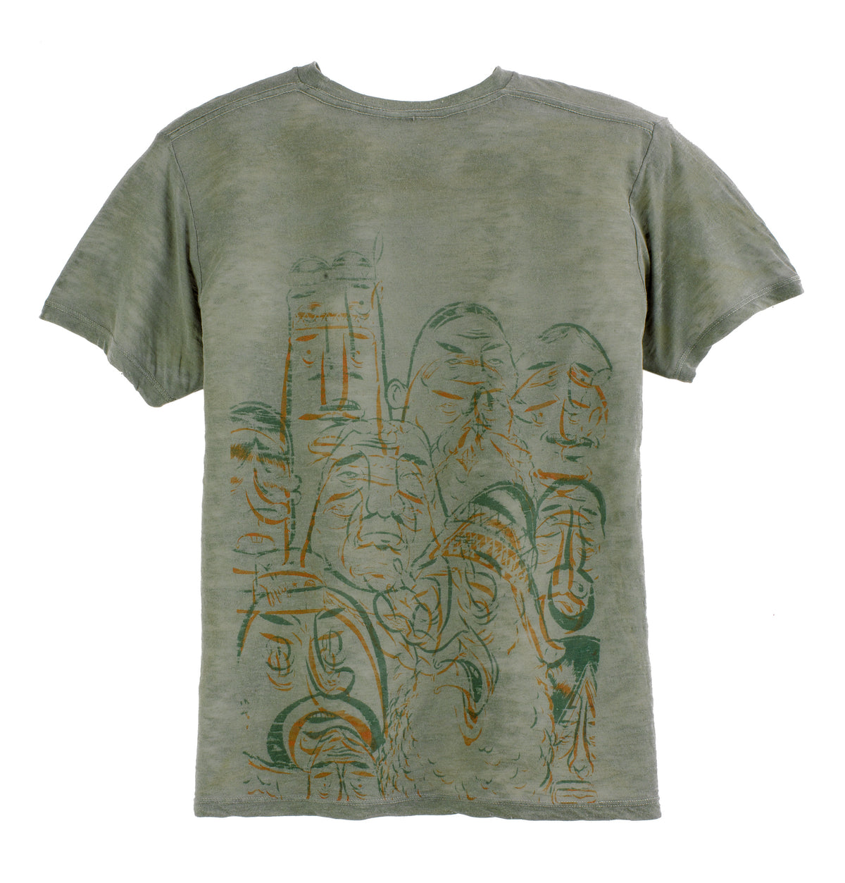 Ride Barry Mcgee Collaboration Tee Light Green