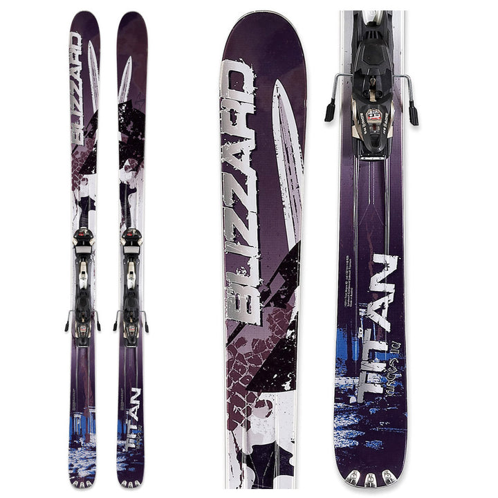 Blizzard Titan Argos IQ Skis + FR 16 IQ Bindings 2009