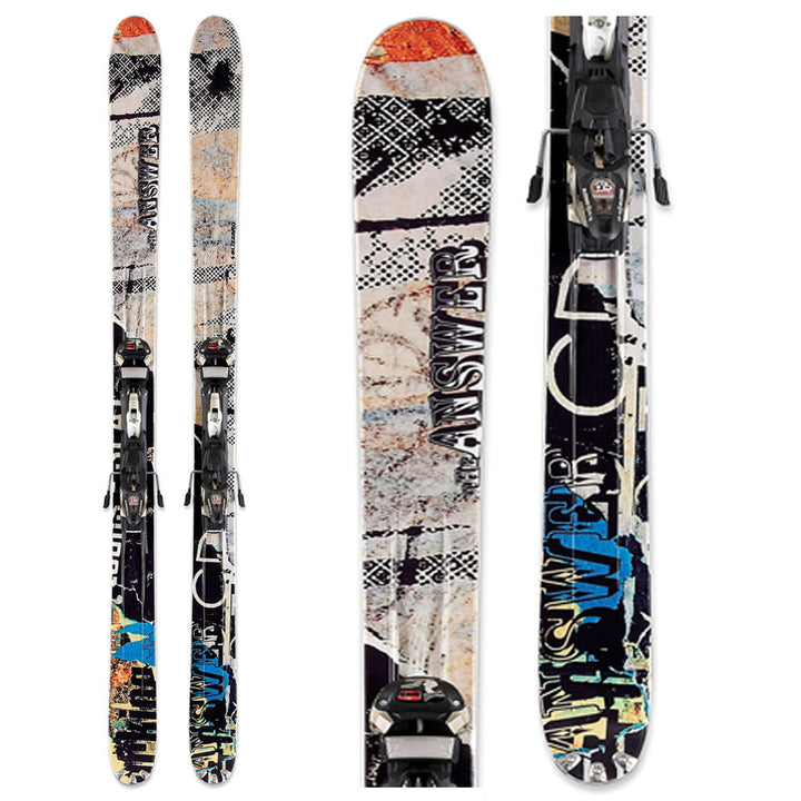 Blizzard The Answer IQ Skis + FR 16 IQ Bindings 2009