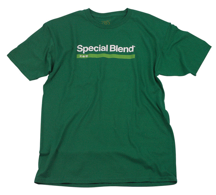 Special Blend Wordmark Stripe Tee Kelly