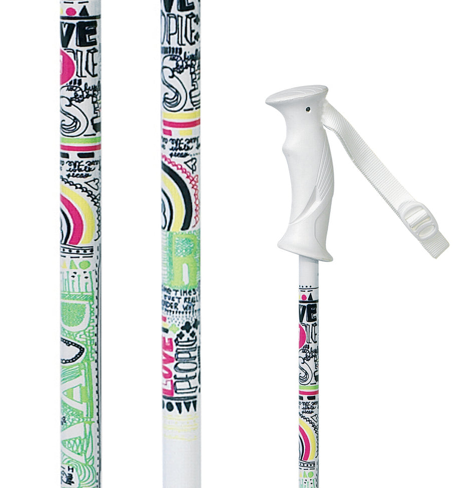Roxy Hocus Pocus Ski Poles 2009