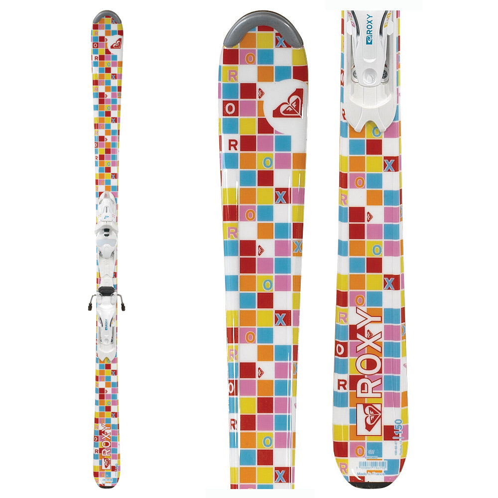 Roxy Girl Wonder Skis + Roxy Girl Integral Bindings - Youth 2009