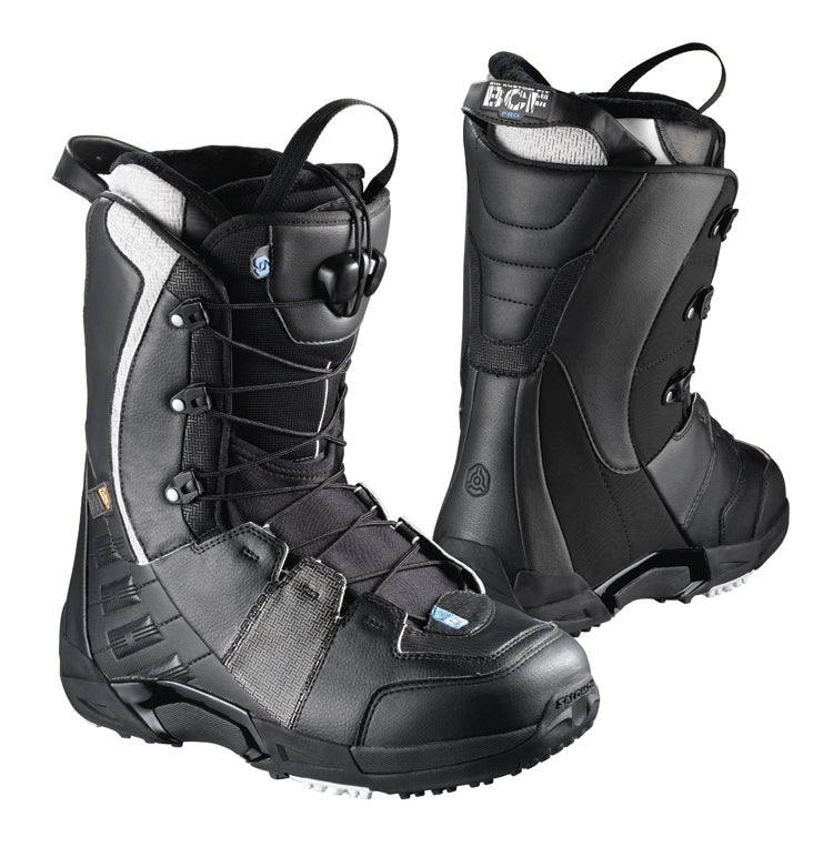 Salomon Malamute Snowboard Boots 2009 Black/White/Autobahn