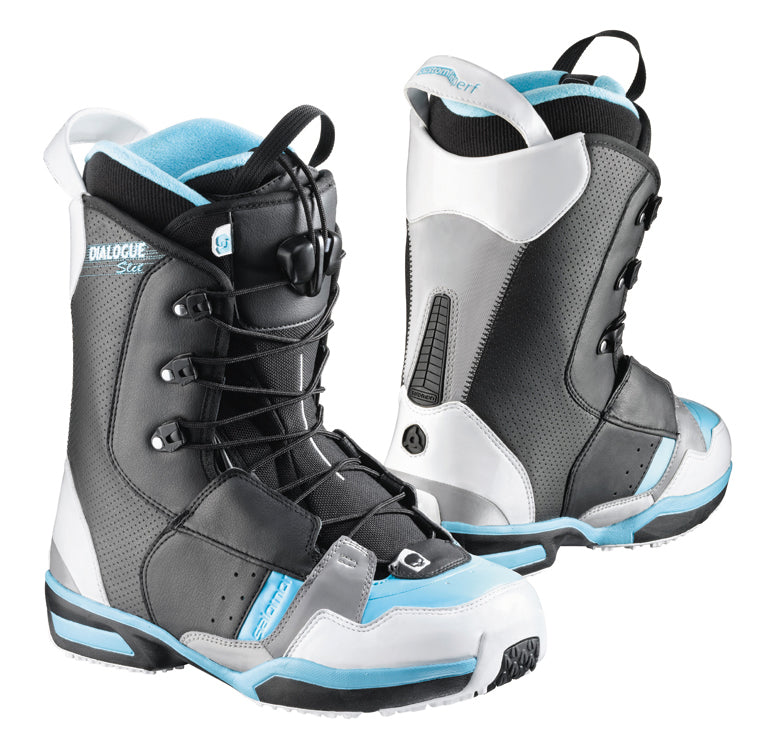 Salomon Dialogue Select Snowboard Boots  2009 Black/Fresh Blue