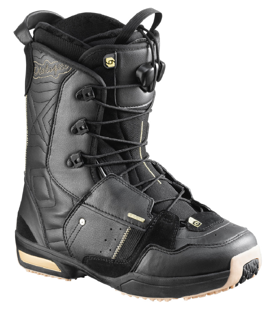 Salomon Dialogue Snowboard Boots 2009 Black/Metalic Gold