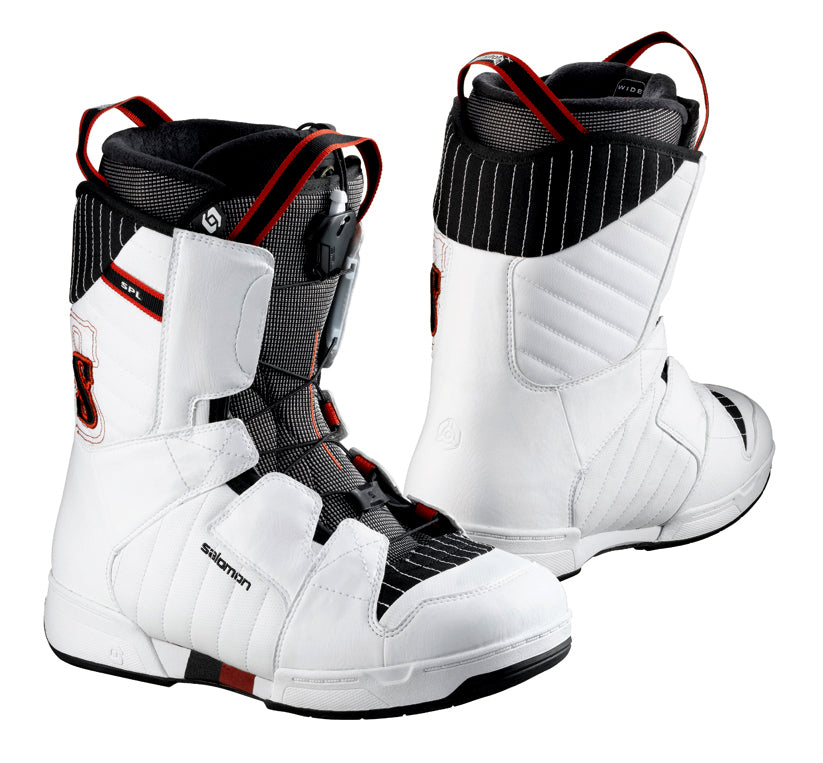 Salomon Brigade Snowoard Boots 2009 White/Black/Quick