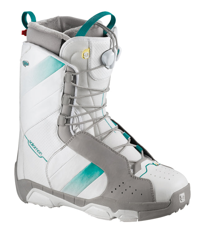 Salomon F 20 SLCT Snowboard Boots 2009 White/Aluminum