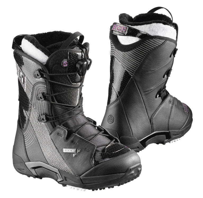 Salomon Optima Snowboard Boots - Women's 2009 Black/White/Primegrey
