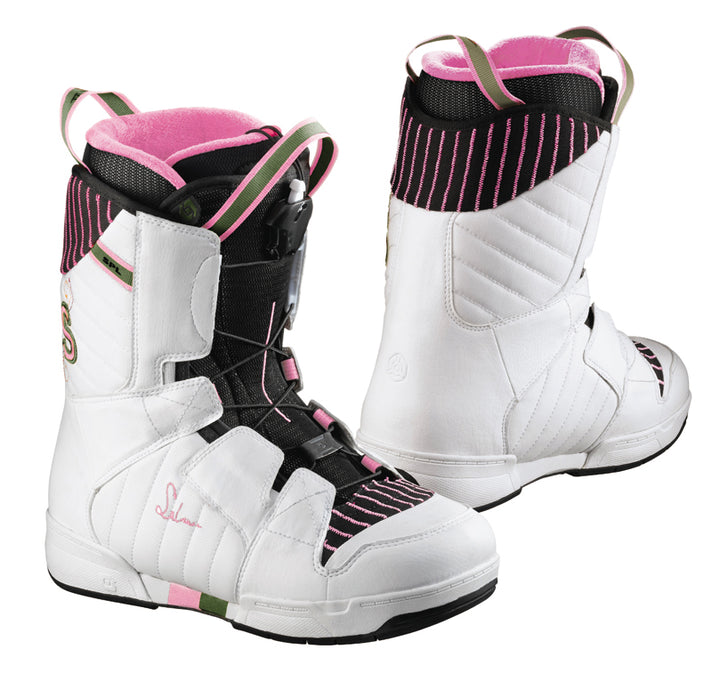 Salomon Dawn Snowboard Boots - Women's 2009 White/Black/Biarritz