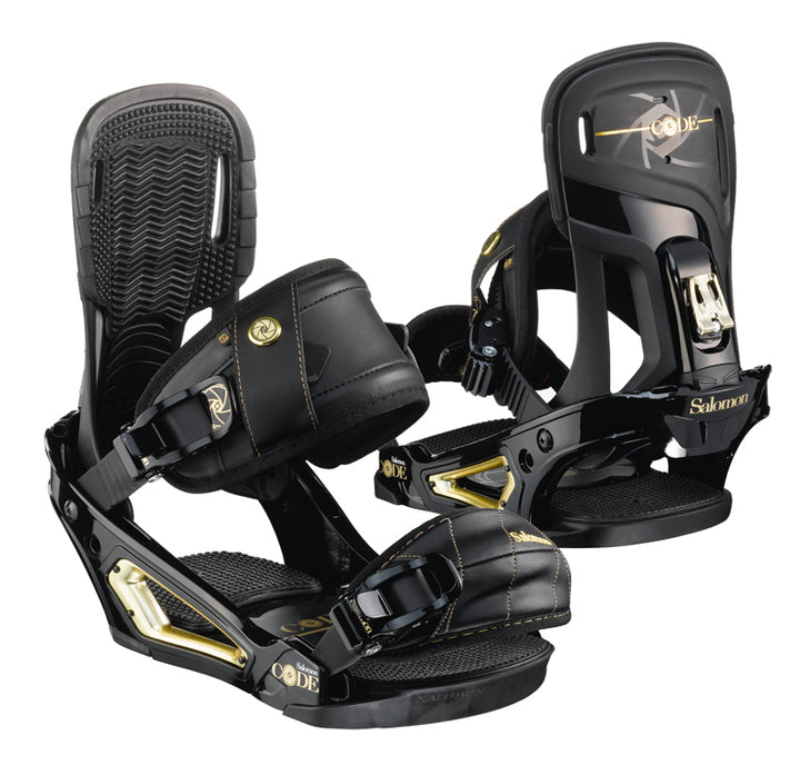 Salomon Code Snowboard Bindings 2009 Dark Front View