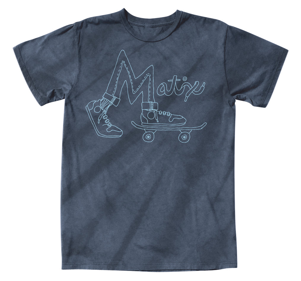 Matix Walk On Tee Navy