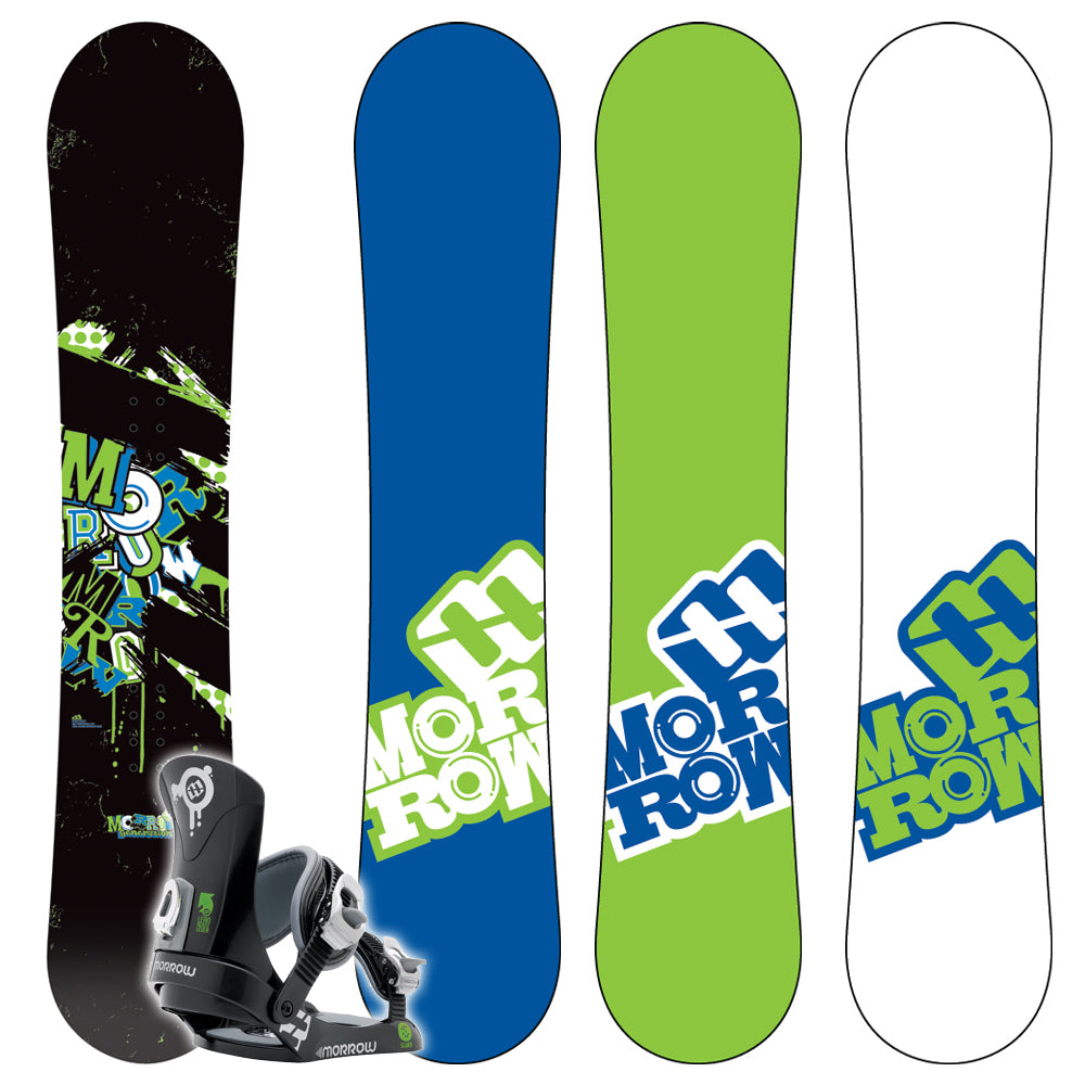 Morrow Generation Snowboard + Slider Bindings - Boy's 2009