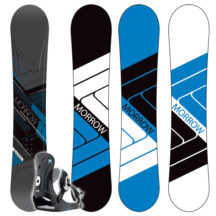 Morrow Fury Snowboard + Dimension Bindings 2009