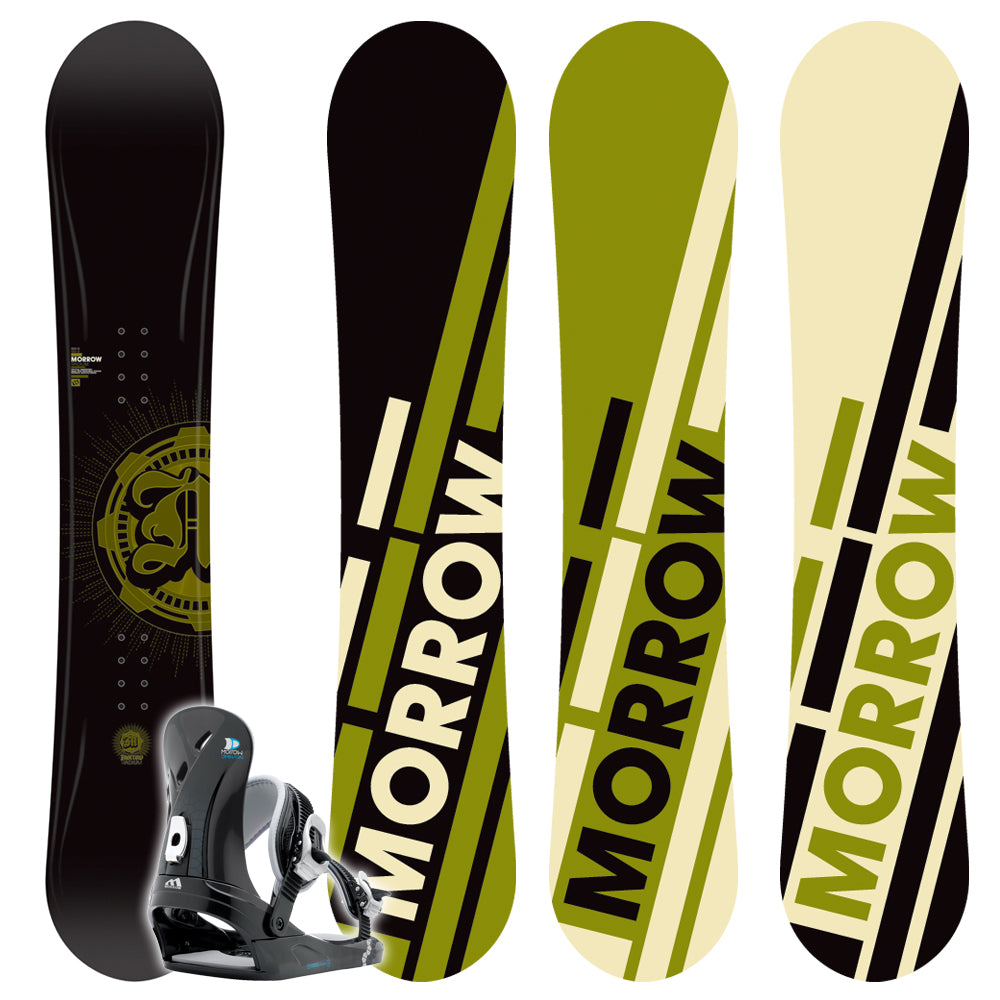 Morrow Radium Snowboard + Dimension Bindings 2009