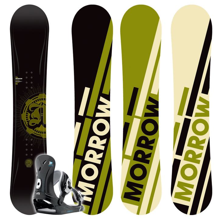 Morrow Radium Snowboard + Dimension Bindings 2009