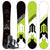 Morrow Clutch Snowboard + Dimension Bindings 2009
