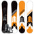 Morrow Clutch Snowboard + Dimension Bindings 2009