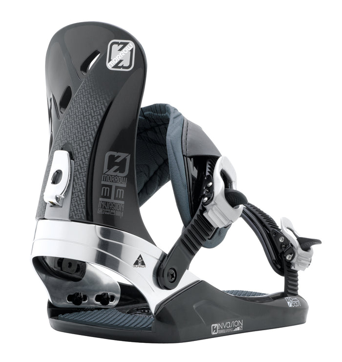 Morrow Press Mid Wide Snowboard + Invasion Bindings 2009
