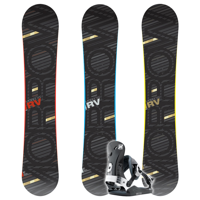 Morrow RV Wide Snowboard + Invasion Bindings 2009