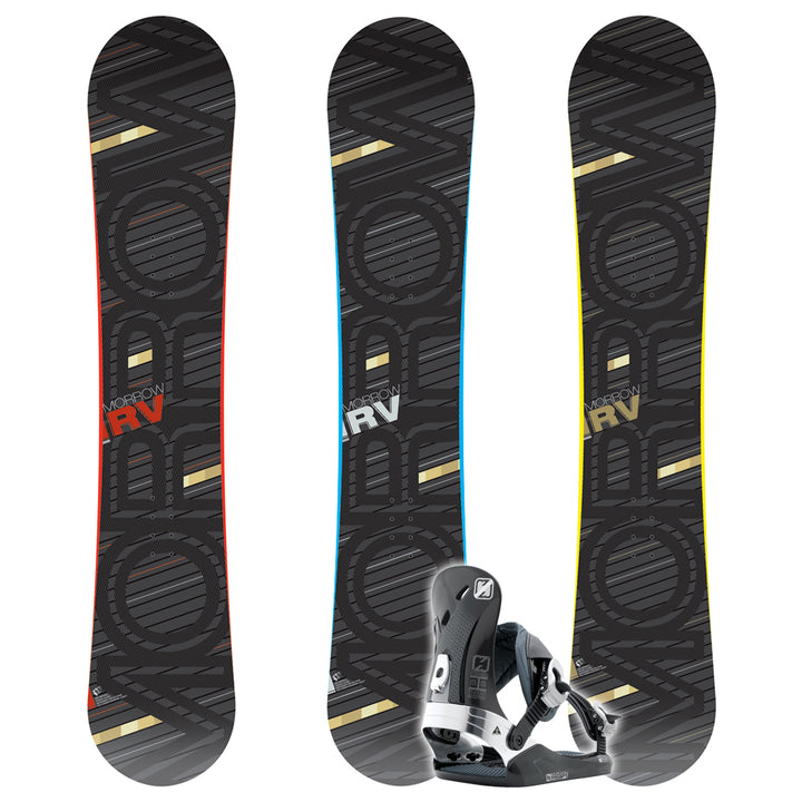 Morrow RV Wide Snowboard + Invasion Bindings 2009