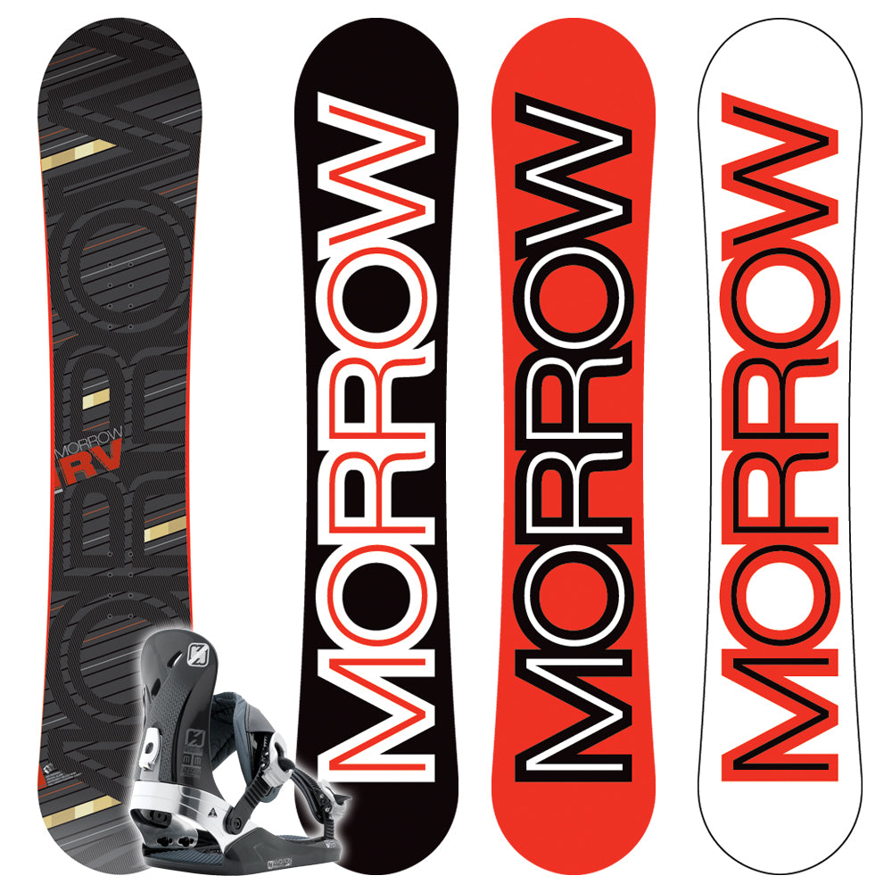 Morrow RV Wide Snowboard + Invasion Bindings 2009
