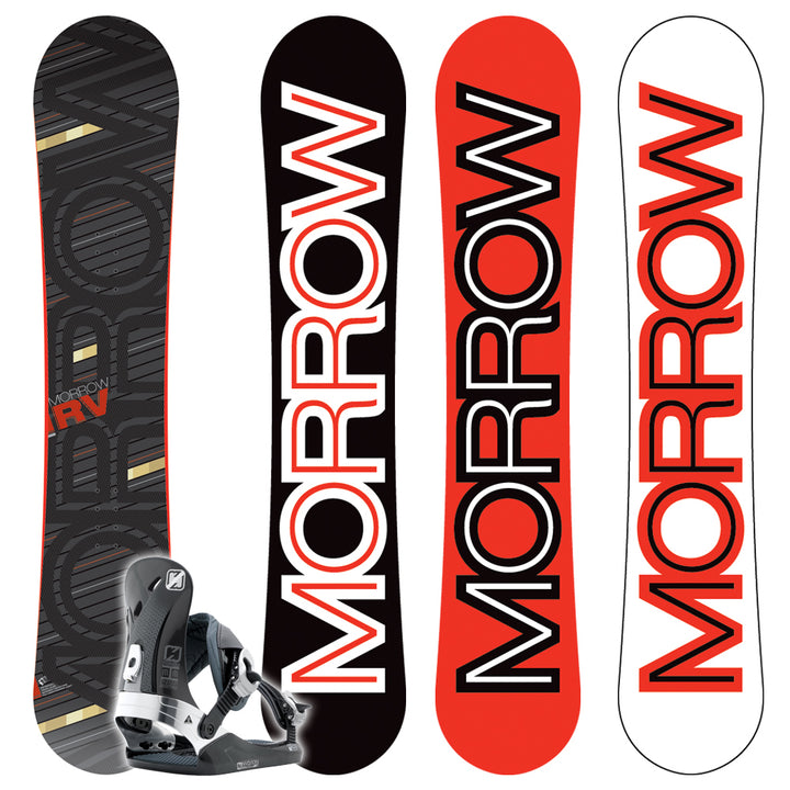 Morrow RV Wide Snowboard + Invasion Bindings 2009