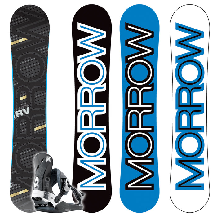 Morrow RV Wide Snowboard + Invasion Bindings 2009