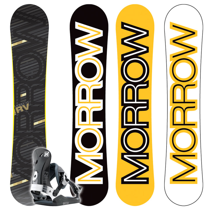 Morrow RV Wide Snowboard + Invasion Bindings 2009
