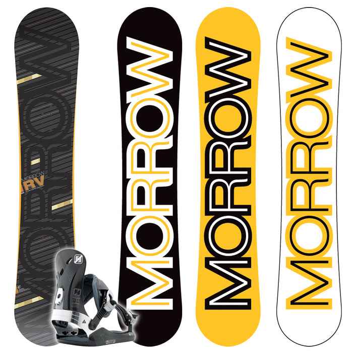 Morrow RV Wide Snowboard + Invasion Bindings 2009