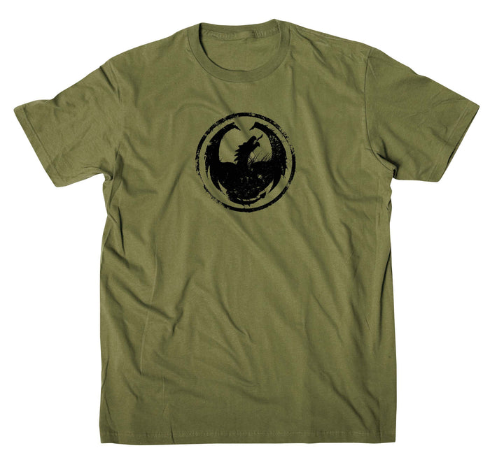 Dragon Scrape Icon Tee
