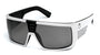 Dragon Domo Sunglasses White Black/Grey