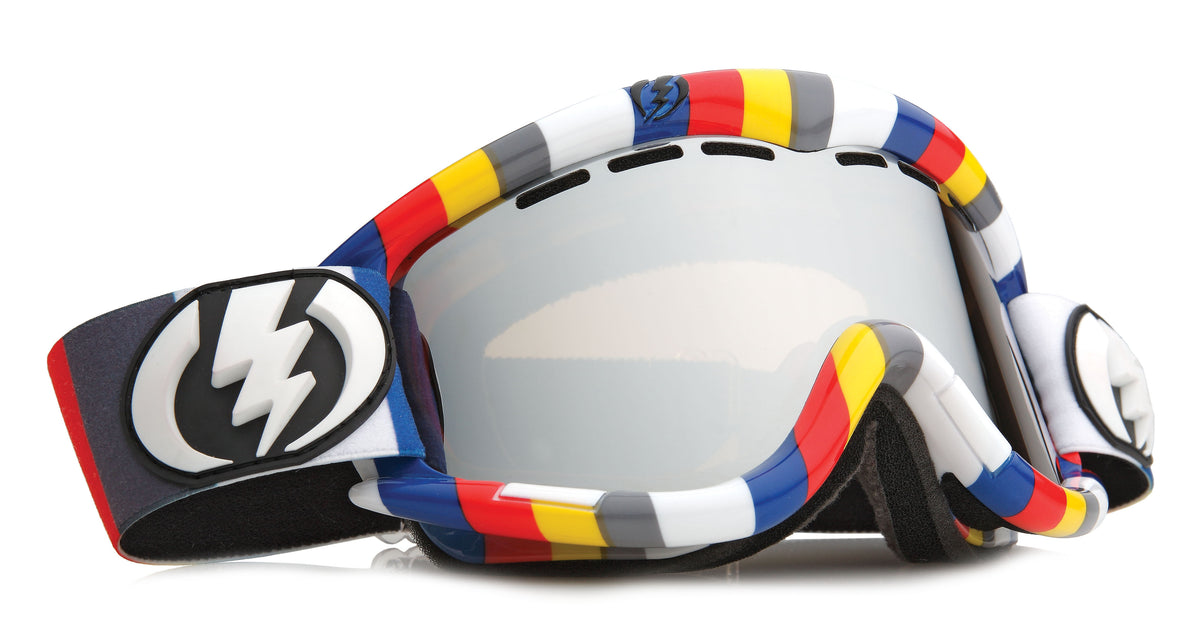 Electric EG1 Goggles Composition/Orange Silver Chrome