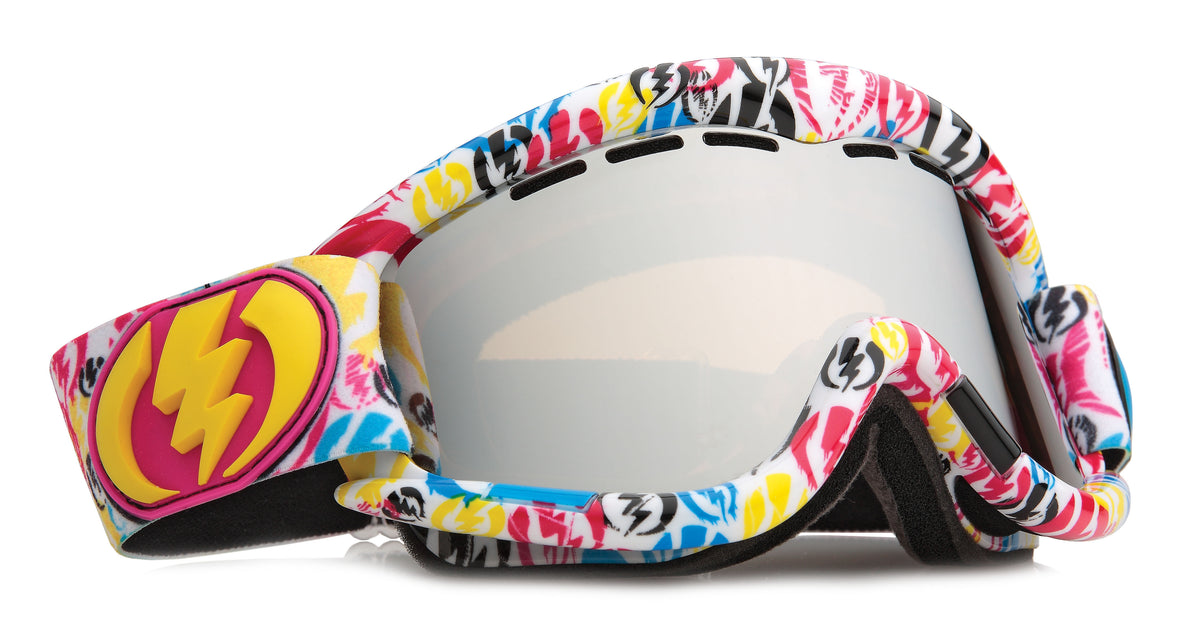 Electric EG1 Goggles CMYK Volt/Orange Silver Chrome