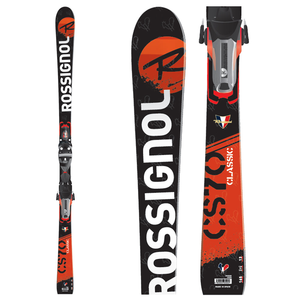 Rossignol Classic CS 70 Skis + Bindings - Used 2009