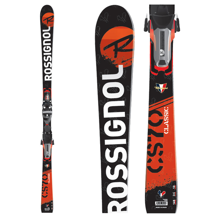 Rossignol Classic CS 70 Skis + Bindings - Used 2009