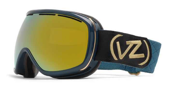 Von Zipper Chakra Goggles Peacock Metallic/Gold Chrome