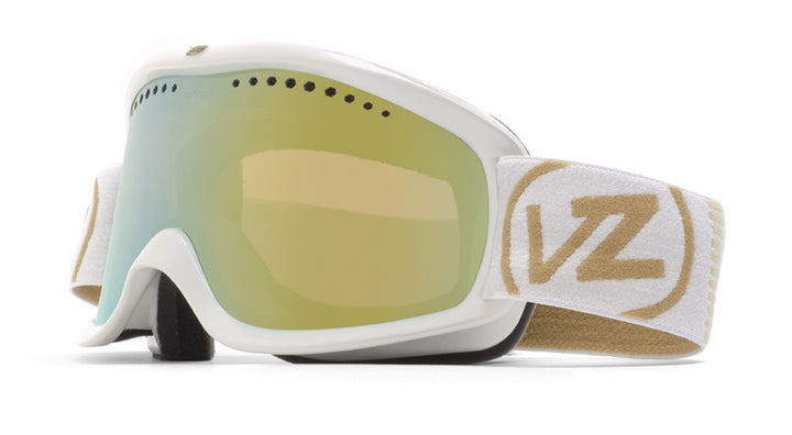 Von Zipper Sizzle Goggles White Metallic/Gold Chrome