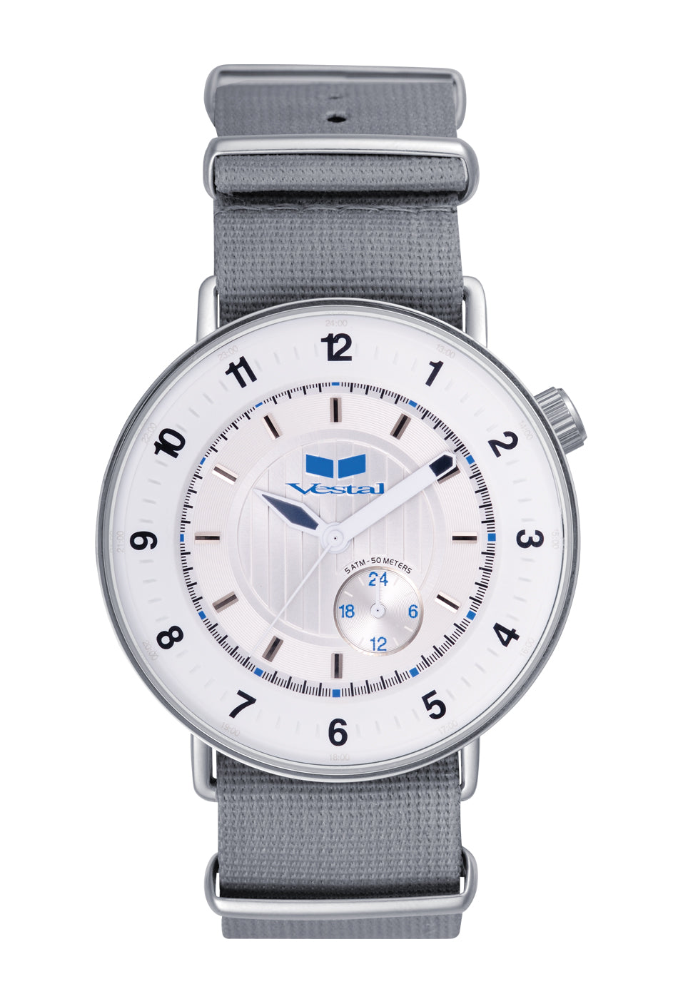 Vestal Surveyor 24 Watch Gray/Silver