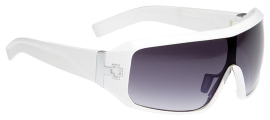 Spy Haymaker Sunglasses White Shiny/Black Fade