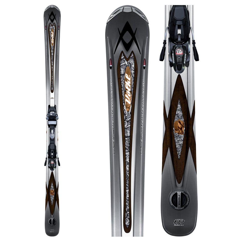 Volkl Grizzly Skis + Marker iPT 12.0 Bindings 2009