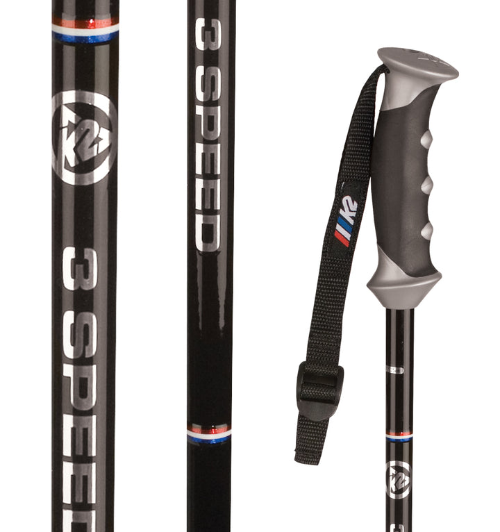 K2 3 Speed Ski Poles 2009