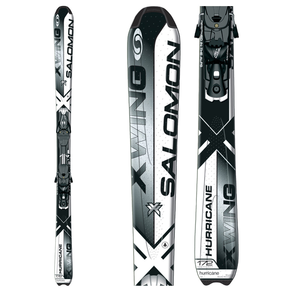 Salomon XW Hurricane Skis + Z10 Bindings 2009