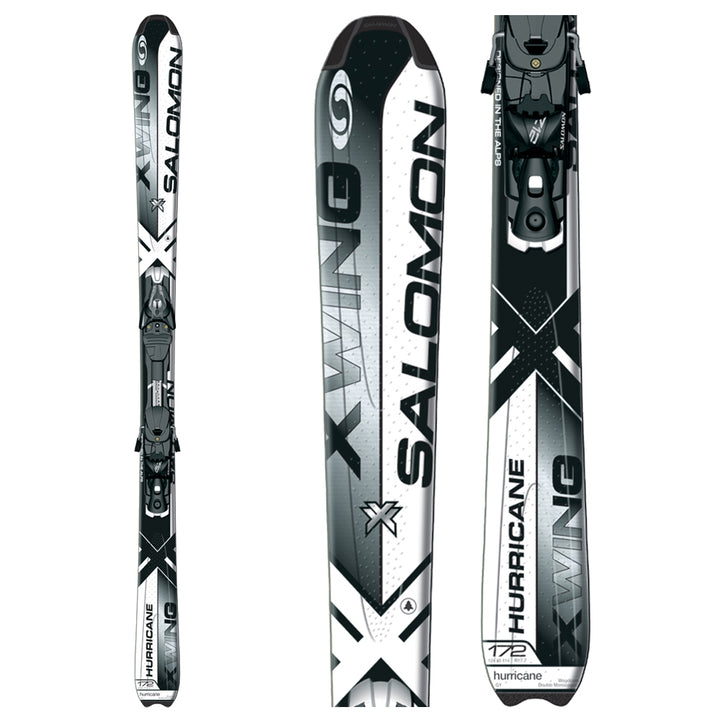 Salomon XW Hurricane Skis + Z10 Bindings 2009