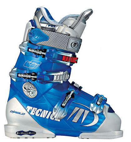 Tecnica Diablo Attiva Flame Ultrafit Ski Boots 2007 White Pearl/Tr Queen Blue