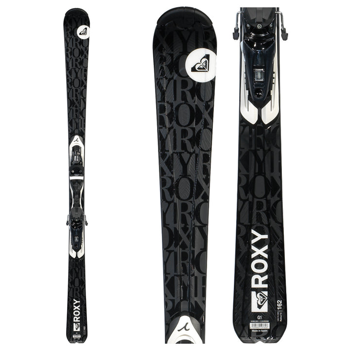 Roxy Joyrider Skis + Roxy NX12 Integral Bindings - Women's 2009